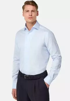 Рубашка REGULAR FIT STRIPED Boggi Milano, светло-голубой