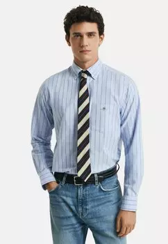 Рубашка REGULAR FIT STRIPED OXFORD GANT, светло-голубой