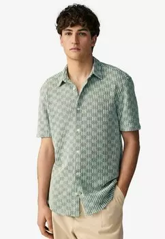 Рубашка REGULAR FIT - TEXTURED SHORT SLEEVE Next, зеленый