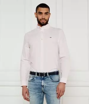 Рубашка Regular fit Tommy Jeans, коричневый