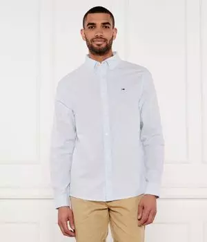 Рубашка Regular fit Tommy Jeans, синий
