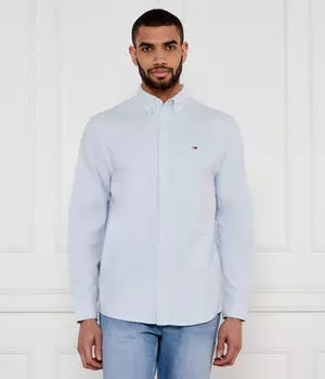 Рубашка Regular fit Tommy Jeans, синий