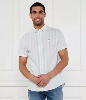 Рубашка Regular fit Tommy Jeans, синий