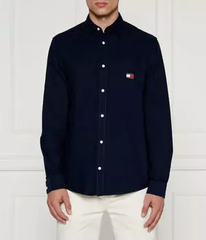 Рубашка Regular fit Tommy Jeans, синий