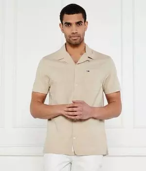 Рубашка Regular fit Tommy Jeans, желтый