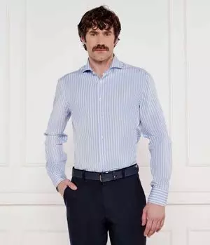 Рубашка Regular fit Van Laack, синий