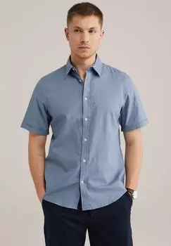 Рубашка REGULAR FIT VAN MIX WE Fashion, синий