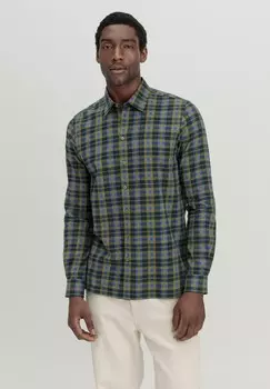 Рубашка REGULAR hessnatur, зеленый