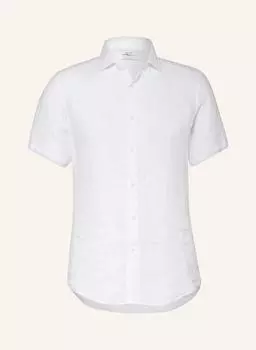 Рубашка REISS HOLIDAY Slim Fit aus Leinen, белый