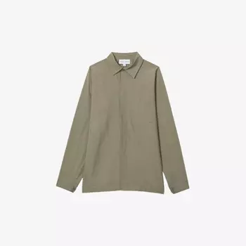 Рубашка Reiss x 100 ciels vero из смеси эластичного хлопка с накладным карманом Reiss, хаки