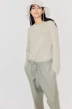 Рубашка рельефной вязки H&M, зеленый