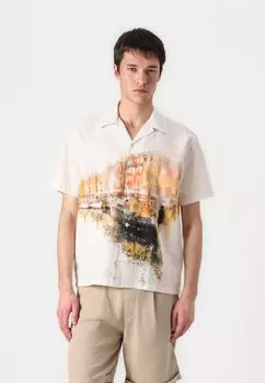 Рубашка RELAXCARL Selected Homme, оранжевый