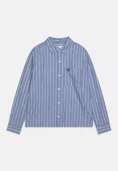 Рубашка RELAXED Abercrombie & Fitch, синий