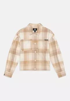 Рубашка Relaxed Boxy Shacket Converse, цвет natural ivory