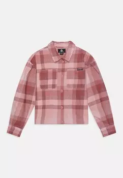Рубашка Relaxed Boxy Shacket Converse, цвет night flamingo