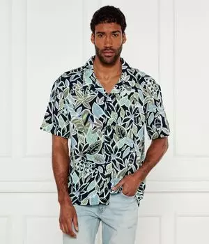 Рубашка Relaxed fit Hugo Bodywear, синий