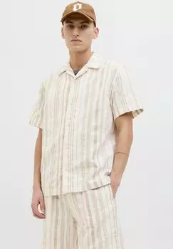 Рубашка RELAXED FIT Jack & Jones, бежевый