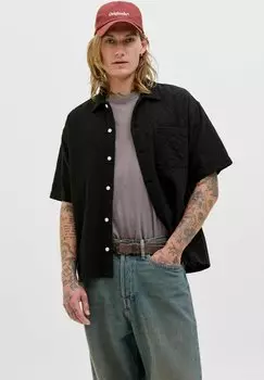 Рубашка RELAXED FIT Jack & Jones, черный