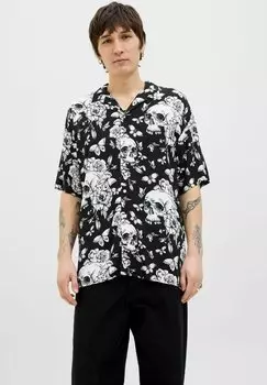 Рубашка RELAXED FIT Jack & Jones, черный