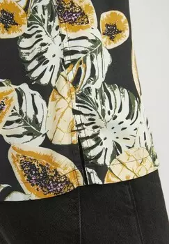 Рубашка RELAXED FIT Jack & Jones, черный
