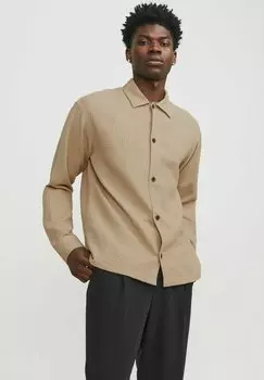 Рубашка RELAXED FIT Jack & Jones, цвет travertine