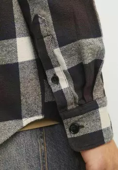 Рубашка RELAXED FIT Jack & Jones, темно-коричневый