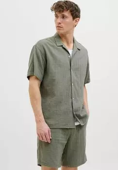 Рубашка RELAXED FIT Jack & Jones, зеленый