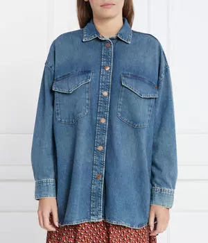 Рубашка Relaxed fit Pepe Jeans London, синий