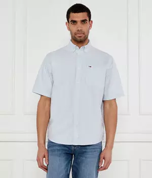 Рубашка Relaxed fit Tommy Jeans, синий