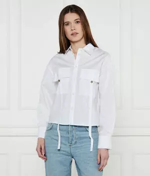 Рубашка Relaxed fit Twinset, белый