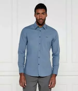 Рубашка relegant_6_m Regular fit Boss Orange, синий