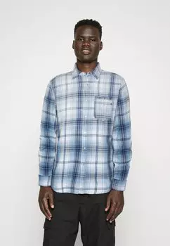 Рубашка Replay, цвет dark blue/light blue/natural white