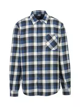 Рубашка Replay, цвет navy/black/natural white