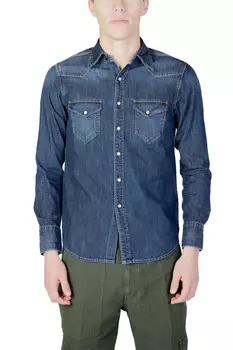 Рубашка Replay джинсовая, синий
