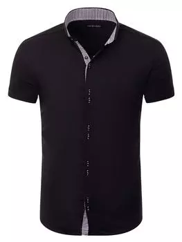 Рубашка RESLAD, черный