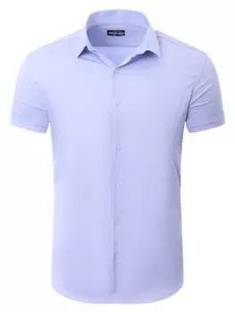 Рубашка RESLAD, светло-синий