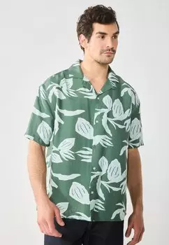 Рубашка RESORT Pier One by Zalando, темно-зеленый