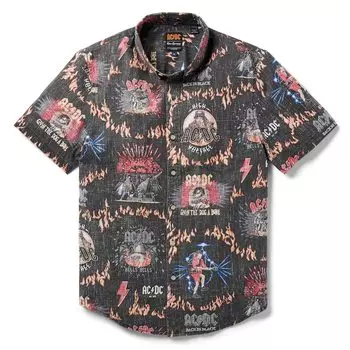Рубашка Reyn Spooner ACDC, черный