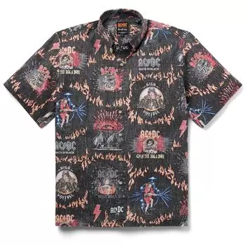 Рубашка Reyn Spooner ACDC, черный