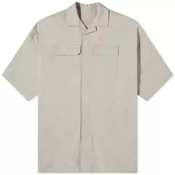 Рубашка Rick Owens Magnum Tommy Heavy Cotton Outershirt, цвет Pearl