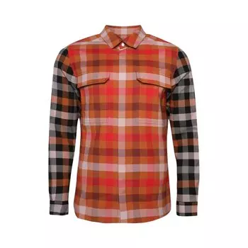 Рубашка Rick Owens Plaid Lido Outershirt, черный