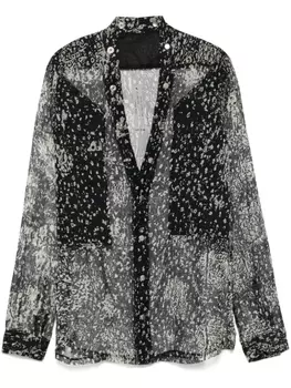 Рубашка Рика Оуэнса Ларри Фогпокета Rick Owens, черный