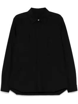 Рубашка Рика Оуэнса с противотуманным карманом Rick Owens, черный