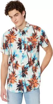 Рубашка Rip Curl Barrel Killa Short Sleeve Woven, цвет Mint