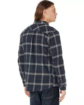 Рубашка Rip Curl Checked In Flannel Shirt, темно-синий