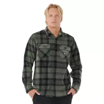 Рубашка Rip Curl Fun Times Polar Fleece, зеленый