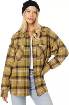 Рубашка Rip Curl Sunday Flannel, цвет Light Olive
