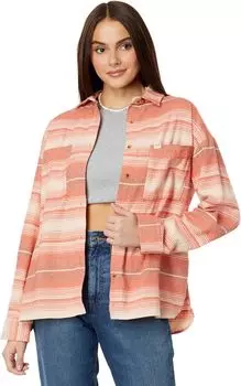 Рубашка Rip Curl Trippin Long Sleeve Flannel, цвет Light Peach