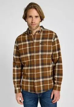 Рубашка RIVETED SHIRT Lee, коричневый