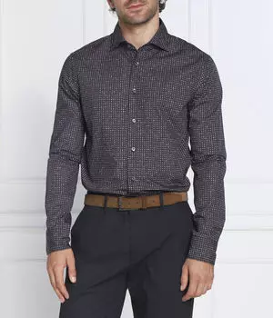 Рубашка Ривара Slim Fit Van Laack, мультиколор